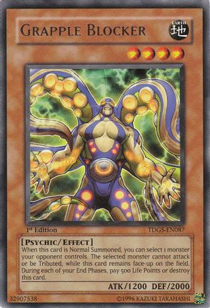 Grapple Blocker (TDGS-EN087) - The Duelist Genesis Unlimited