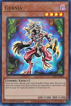 Gernia (LDS3-EN004) - Legendary Duelists: Season 3 1st Edition