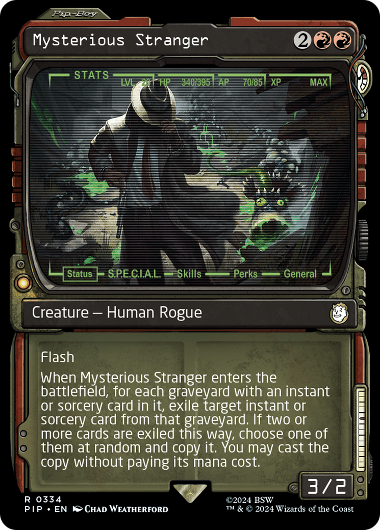 Mysterious Stranger (Showcase) [Fallout] | The CG Realm