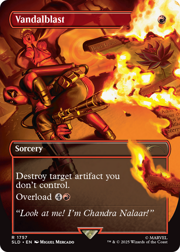 Vandalblast (1757) (Rainbow Foil) [Secret Lair Drop Series] | The CG Realm