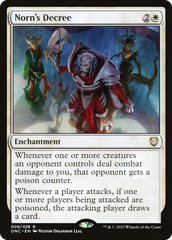 Norn's Decree [Phyrexia: All Will Be One Commander] | The CG Realm