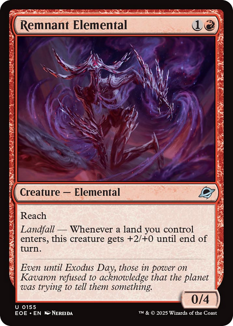 Remnant Elemental [Edge of Eternities] | The CG Realm
