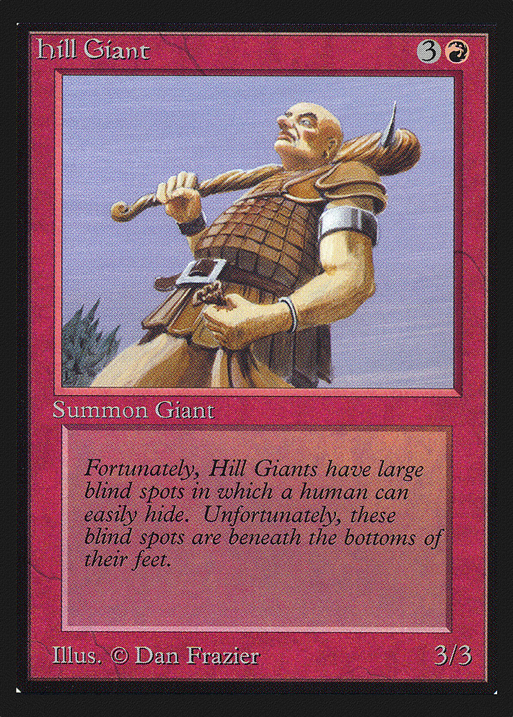 Hill Giant (IE) (IED-) - Intl. Collectors' Edition