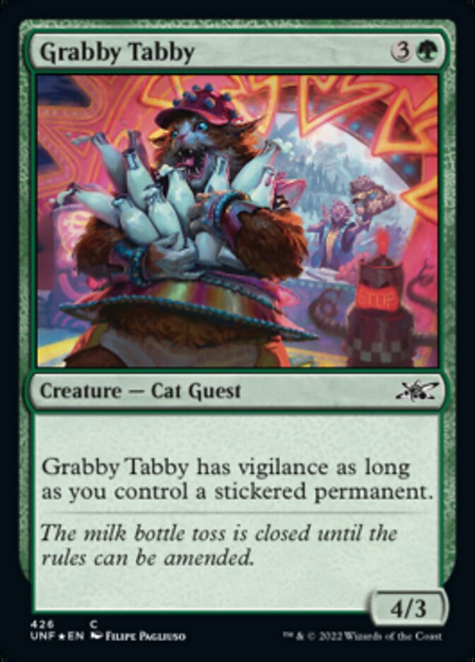 Grabby Tabby (Galaxy Foil) [Unfinity] | The CG Realm