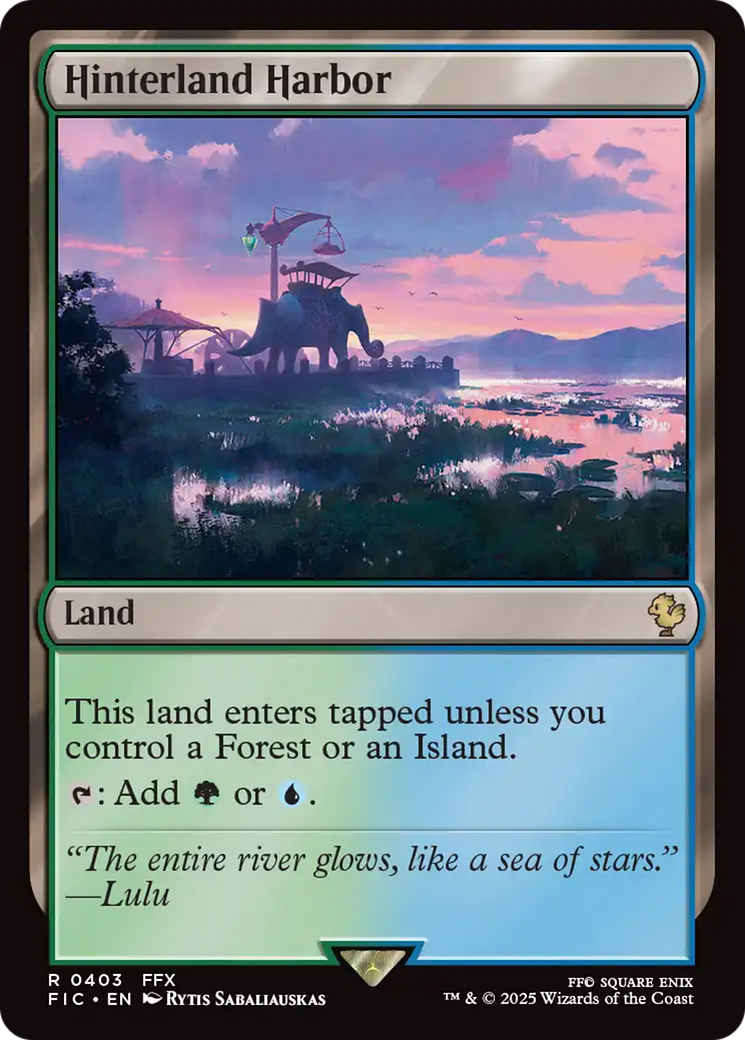 Hinterland Harbor [FINAL FANTASY Commander] | The CG Realm