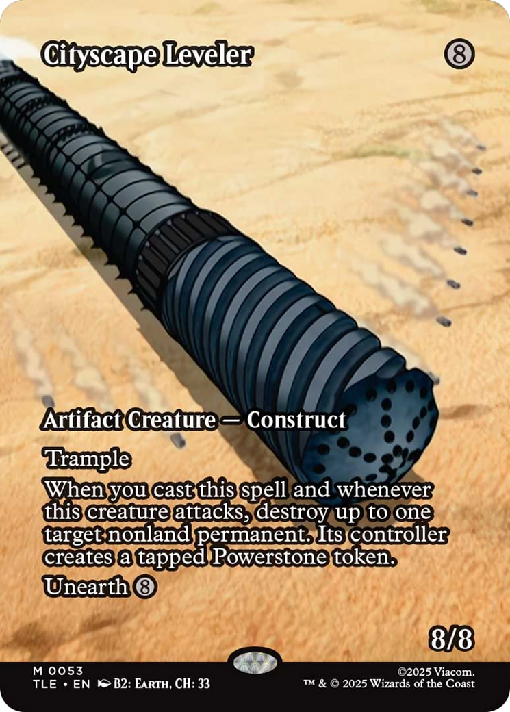 Cityscape Leveler (Borderless) [Avatar: The Last Airbender: Eternal-Legal] | The CG Realm