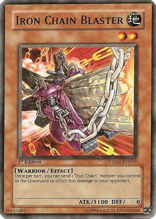 Iron Chain Blaster (CSOC-EN019) - Crossroads of Chaos Unlimited