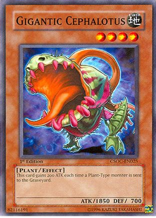 Gigantic Cephalotus (CSOC-EN025) - Crossroads of Chaos Unlimited