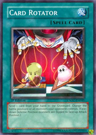 Card Rotator (CSOC-EN045) - Crossroads of Chaos Unlimited