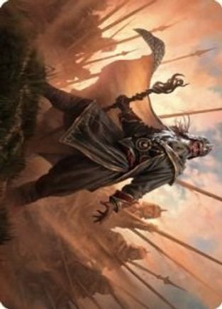 Hazezon, Shaper of Sand Art Card (ASDMU-046) - Art Series: Dominaria United
