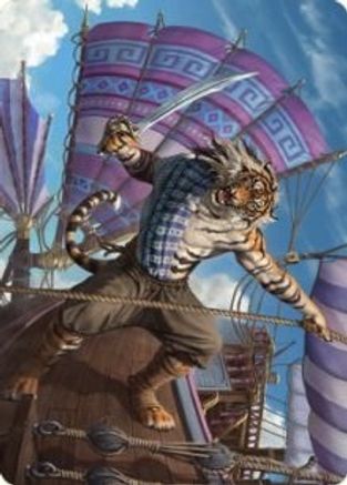 Jedit Ojanen, Mercenary Art Card (ASDMU-048) - Art Series: Dominaria United