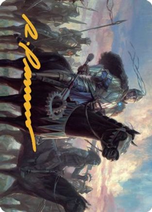Shanid, Sleepers' Scourge Art Card (Gold-Stamped Signature) (ASDMU-054) - Art Series: Dominaria United