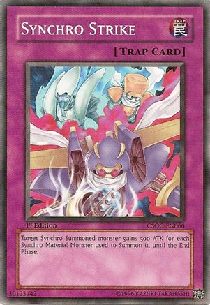 Synchro Strike (CSOC-EN066) - Crossroads of Chaos Unlimited