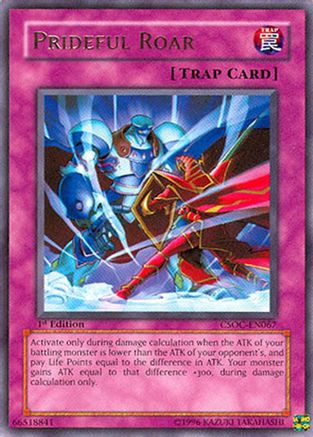 Prideful Roar (CSOC-EN067) - Crossroads of Chaos Unlimited