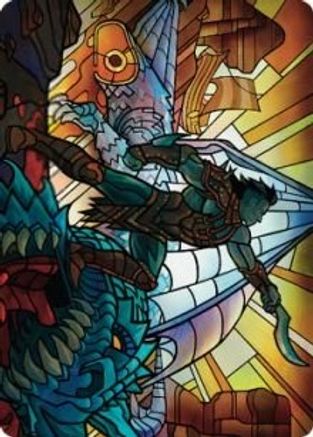 Astor, Bearer of Blades Art Card (ASDMU-068) - Art Series: Dominaria United