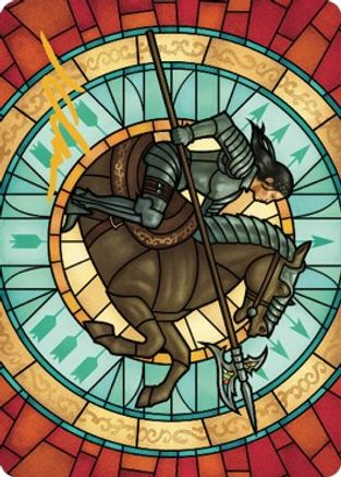 Tori D'Avenant, Fury Rider Art Card (Gold-Stamped Signature) (ASDMU-078) - Art Series: Dominaria United