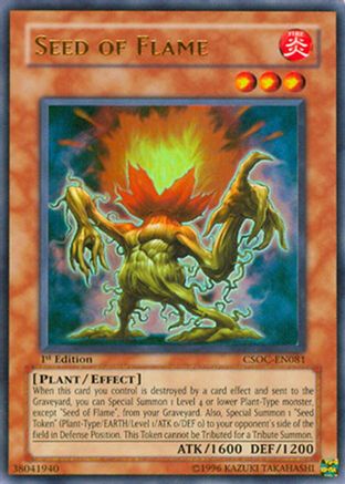 Seed of Flame (CSOC-EN081) - Crossroads of Chaos Unlimited