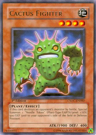 Cactus Fighter (CSOC-EN082) - Crossroads of Chaos Unlimited