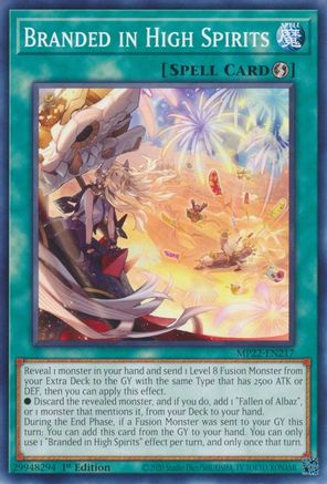 Branded in High Spirits (MP22-EN217) - 2022 Tin of the Pharaoh's Gods 1st Edition