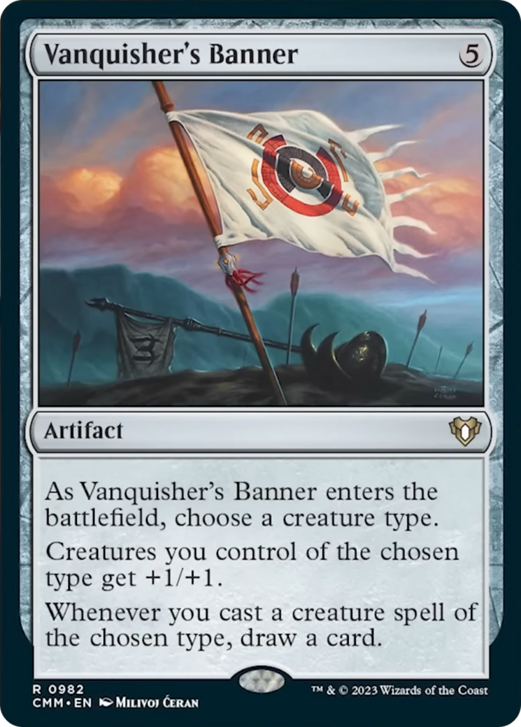 Vanquisher's Banner [Commander Masters] | The CG Realm