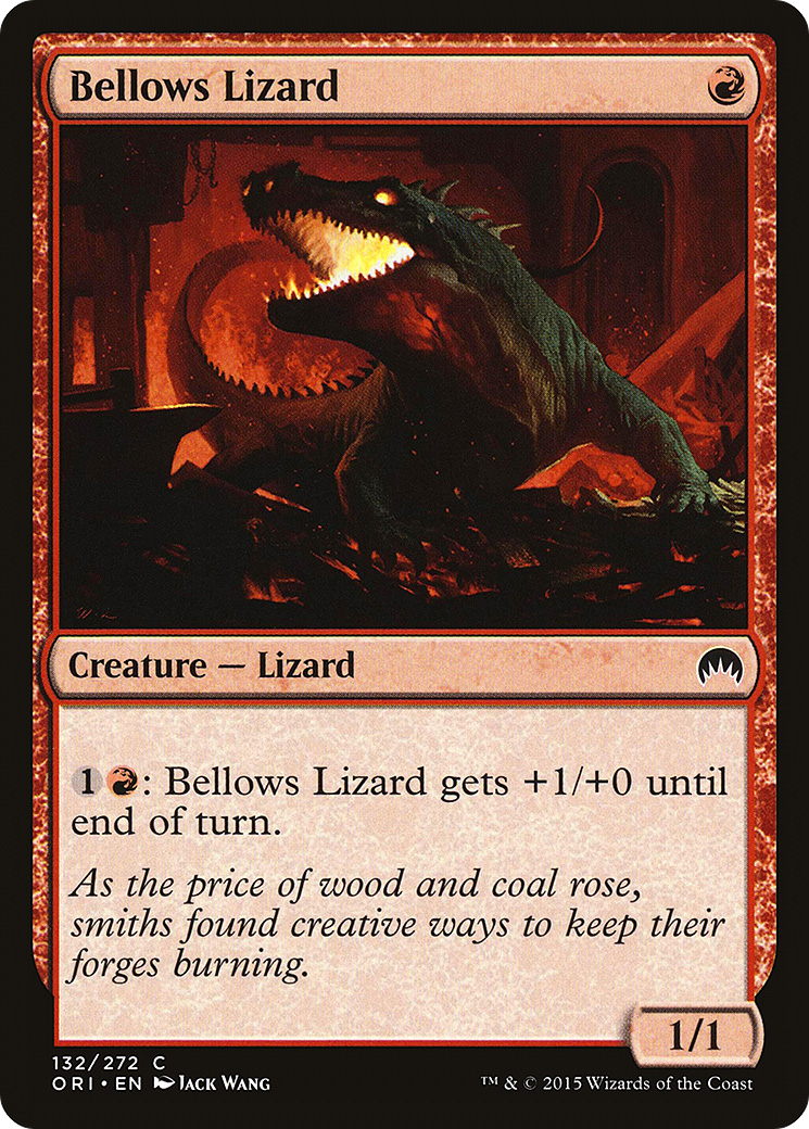 Bellows Lizard (ORI-132) - Magic Origins