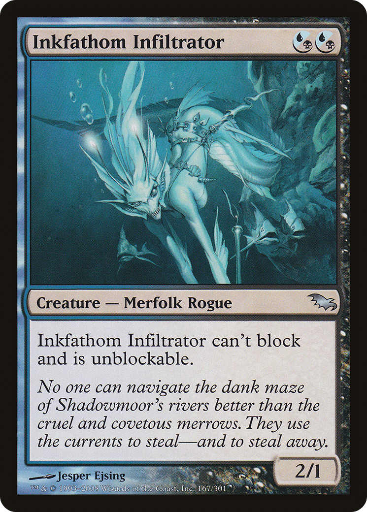 Inkfathom Infiltrator (SHM-167) - Shadowmoor