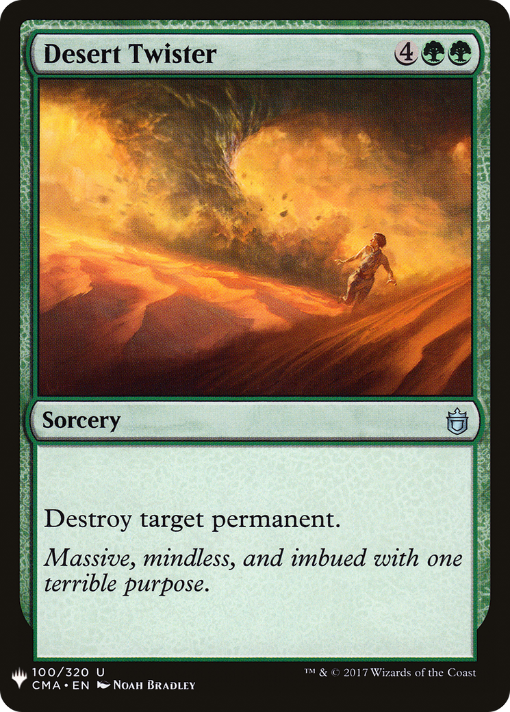 Desert Twister (LIST-CMA-100) - The List