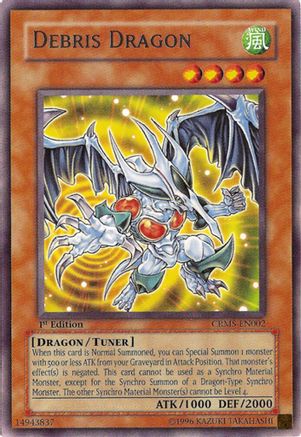Debris Dragon (CRMS-EN002) - Crimson Crisis Unlimited