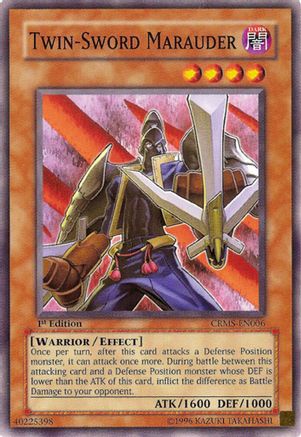 Twin-Sword Marauder (CRMS-EN006) - Crimson Crisis Unlimited