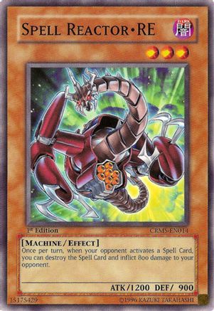 Spell Reactor - RE (CRMS-EN014) - Crimson Crisis Unlimited