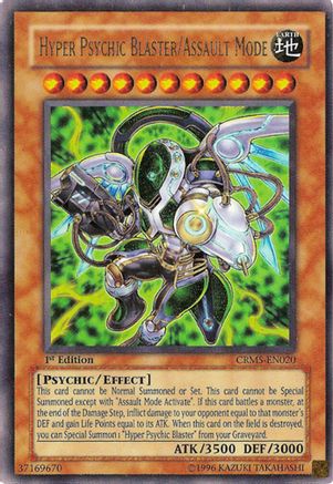 Hyper Psychic Blaster/Assault Mode (CRMS-EN020) - Crimson Crisis Unlimited