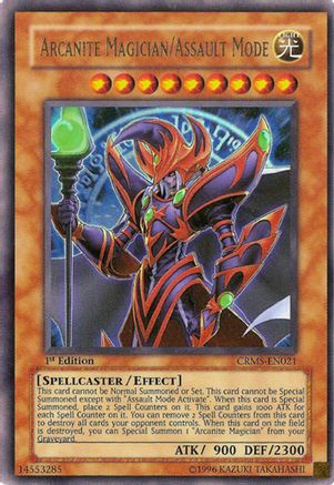 Arcanite Magician/Assault Mode (CRMS-EN021) - Crimson Crisis Unlimited
