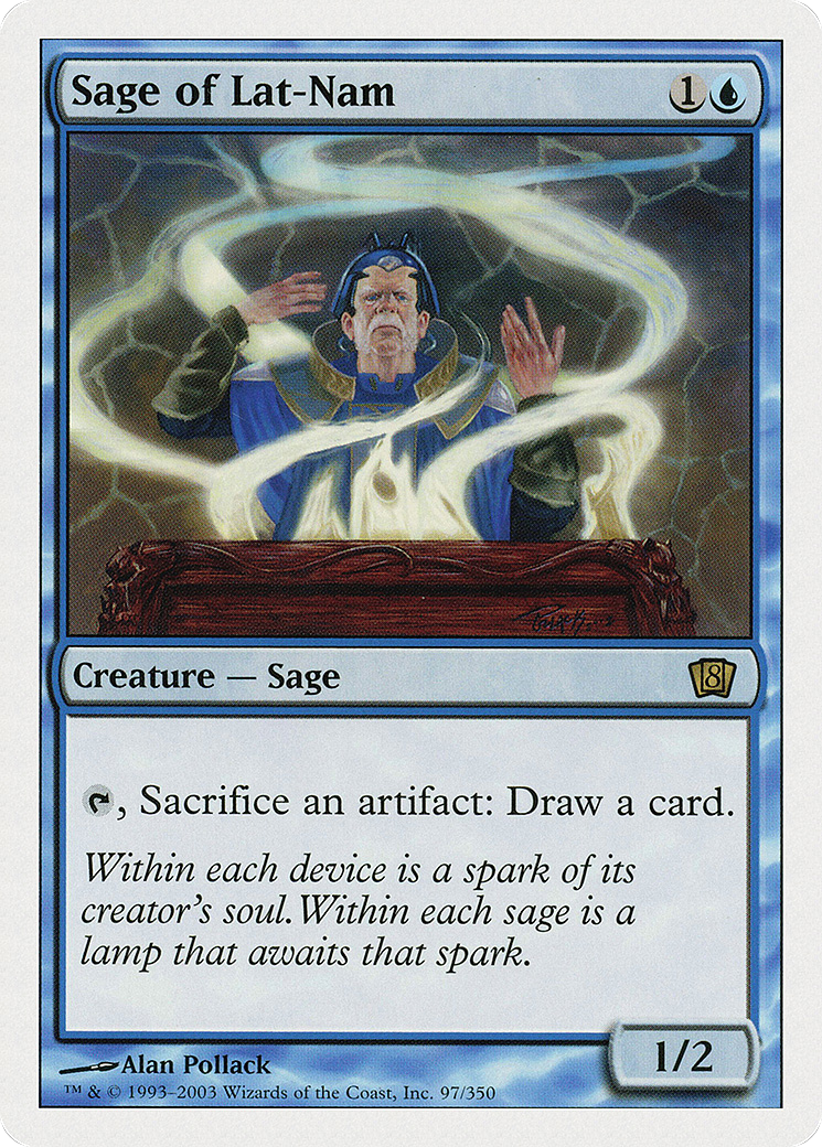 Sage of Lat-Nam (8ED-097) - 8th Edition