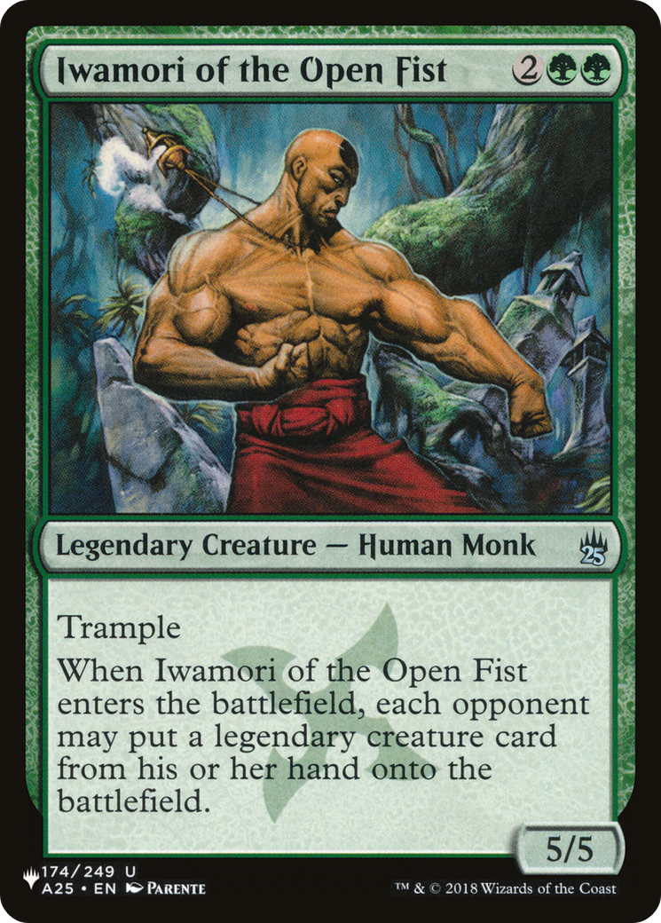 Iwamori of the Open Fist [The List] | The CG Realm