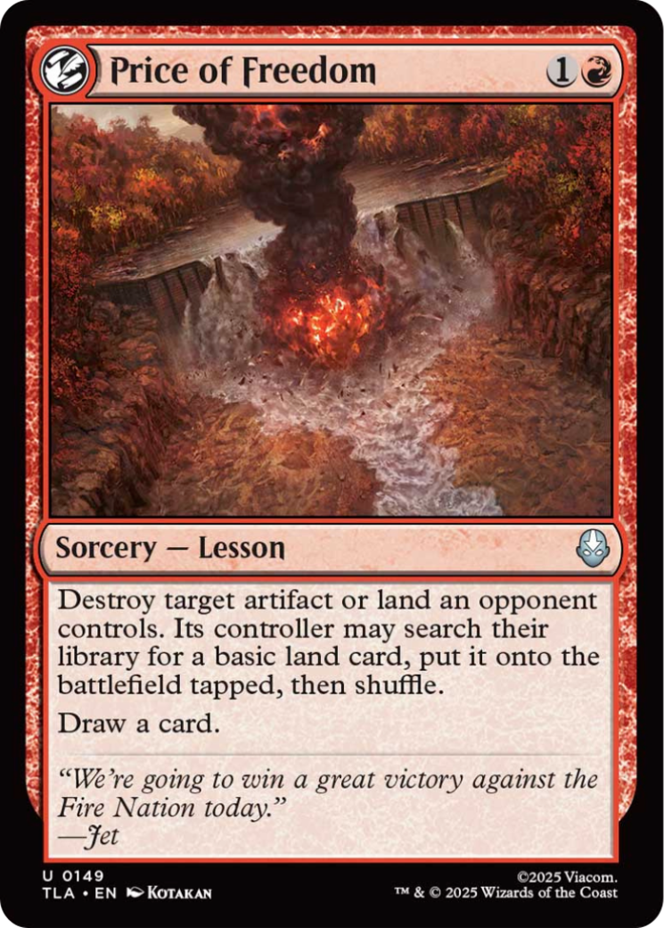 Price of Freedom [Avatar: The Last Airbender] | The CG Realm