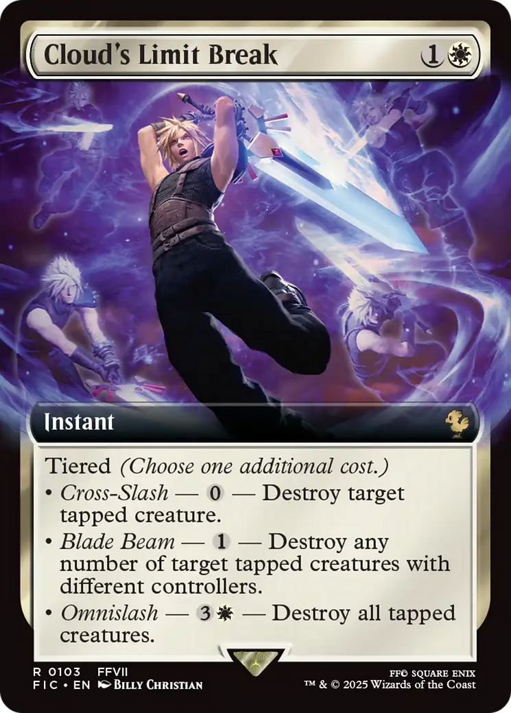 Cloud's Limit Break (Extended Art) [FINAL FANTASY Commander] | The CG Realm