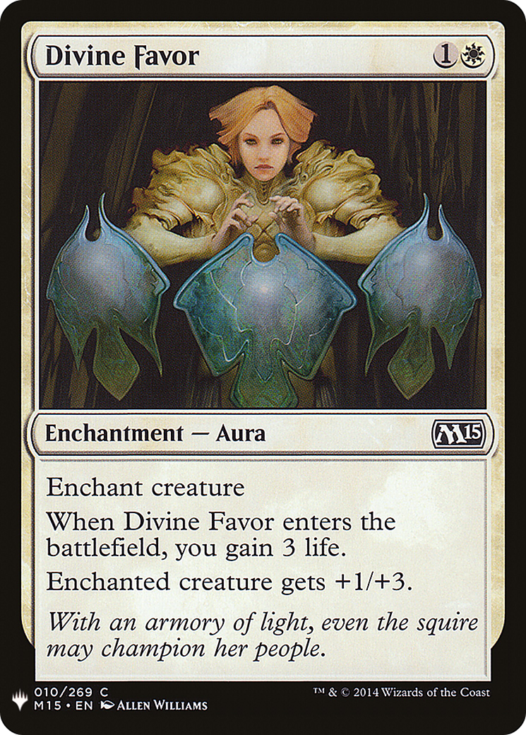 Divine Favor (LIST-M15-10) - The List