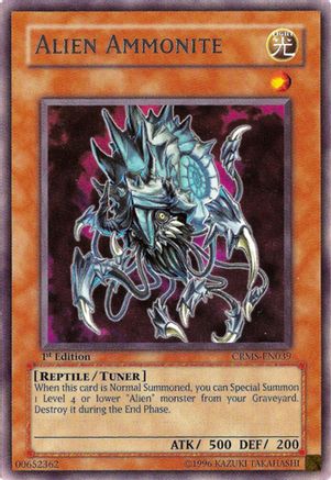 Alien Ammonite (CRMS-EN039) - Crimson Crisis Unlimited