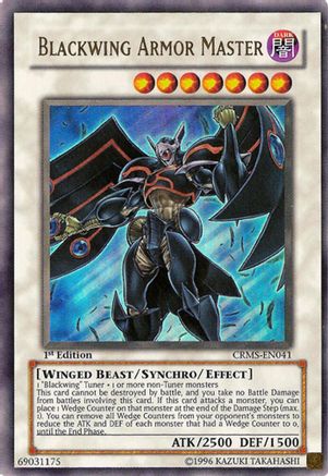 Blackwing Armor Master (CRMS-EN041) - Crimson Crisis Unlimited