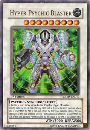 Hyper Psychic Blaster (CRMS-EN042) - Crimson Crisis Unlimited