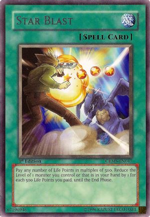 Star Blast (CRMS-EN047) - Crimson Crisis Unlimited