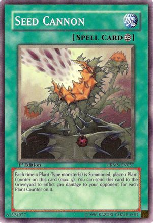 Seed Cannon (CRMS-EN057) - Crimson Crisis Unlimited