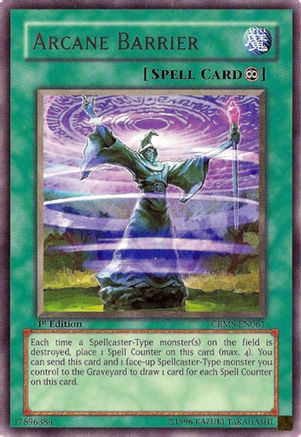 Arcane Barrier (CRMS-EN061) - Crimson Crisis Unlimited
