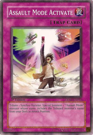 Assault Mode Activate (CRMS-EN063) - Crimson Crisis Unlimited