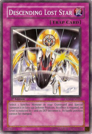 Descending Lost Star (CRMS-EN065) - Crimson Crisis Unlimited