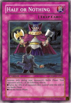 Half or Nothing (CRMS-EN067) - Crimson Crisis Unlimited
