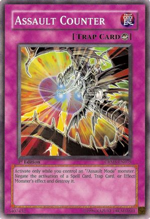 Assault Counter (CRMS-EN075) - Crimson Crisis Unlimited