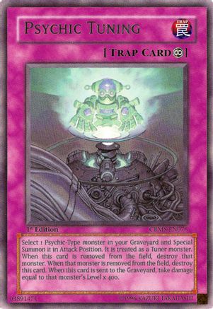 Psychic Tuning (CRMS-EN076) - Crimson Crisis Unlimited