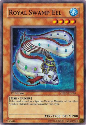 Royal Swamp Eel (CRMS-EN086) - Crimson Crisis Unlimited