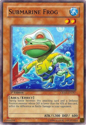 Submarine Frog (CRMS-EN087) - Crimson Crisis Unlimited